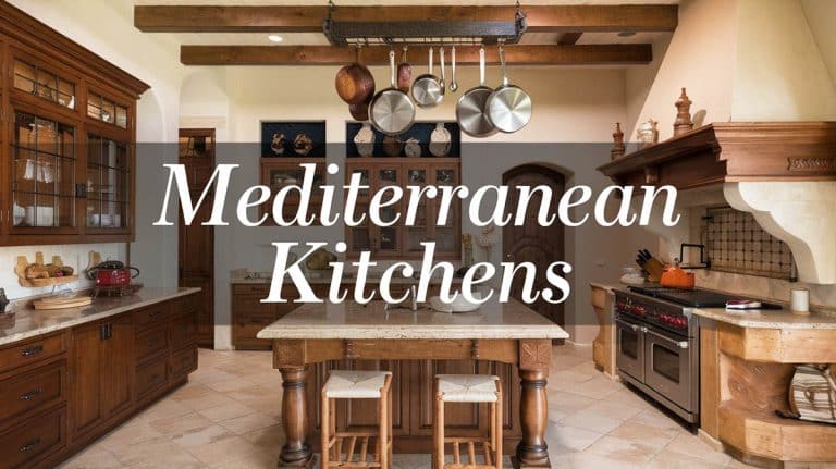 Designer Tips To Create Luxury Mediterranean Kitchens: Design Ideas