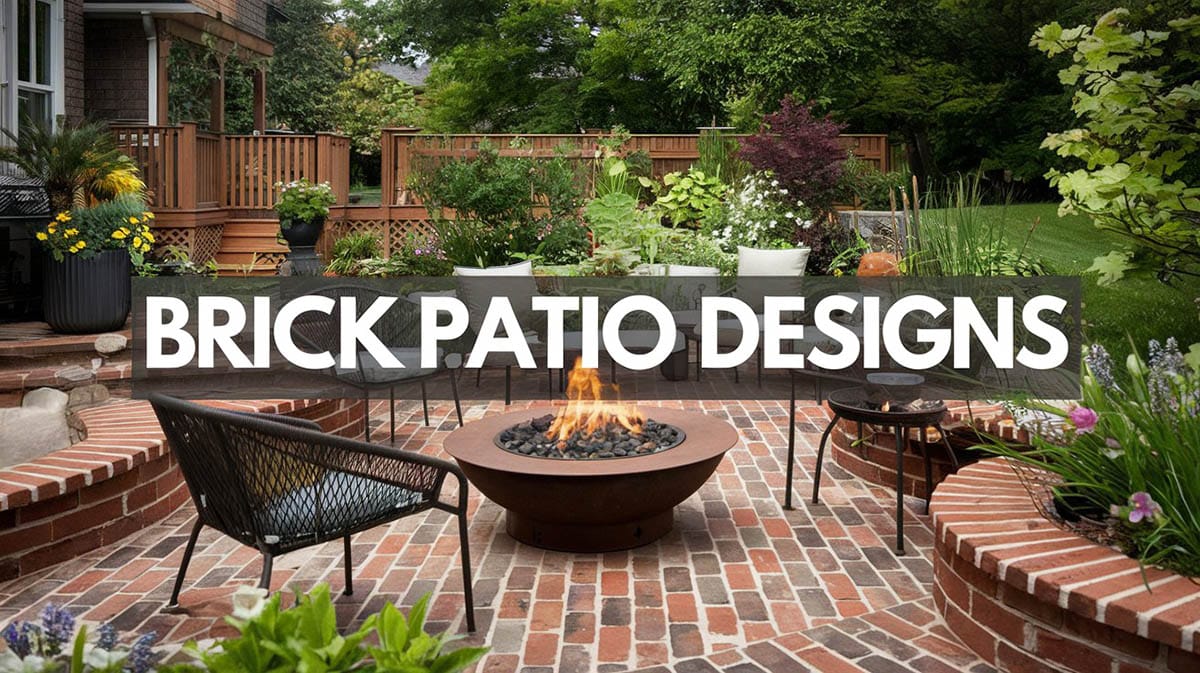 Brick patio designs