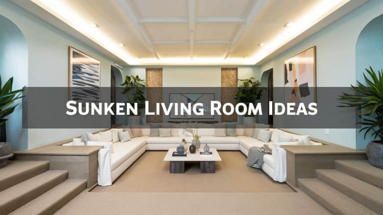 Gorgeous Sunken Living Rooms: Designer Ideas