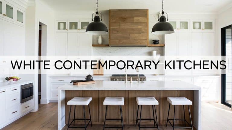 Beautiful White Contemporary Kitchen Designs