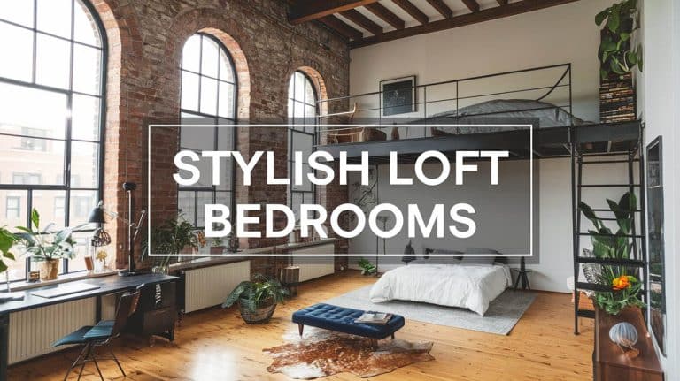 Stylish Loft Bedroom: Interior Designer Ideas