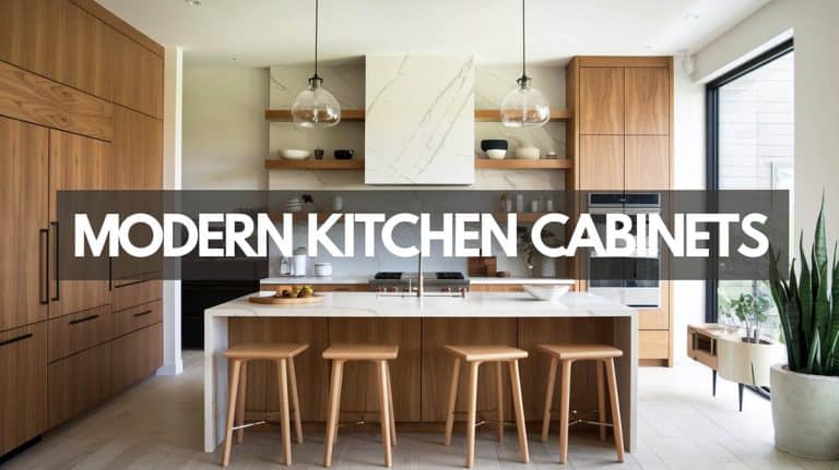 Modern Kitchen Cabinets (Ultimate Design Guide)