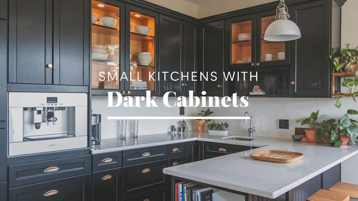 Small Kitchens with Dark Cabinets