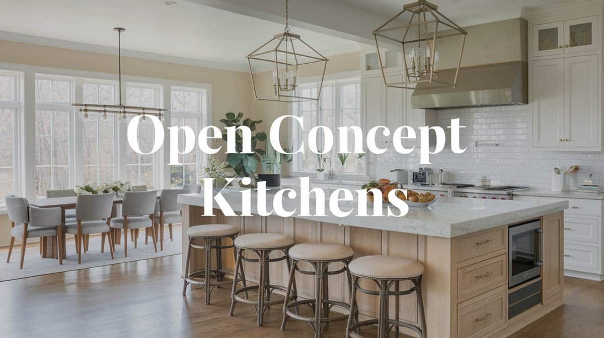 Open Concept Kitchen Designs