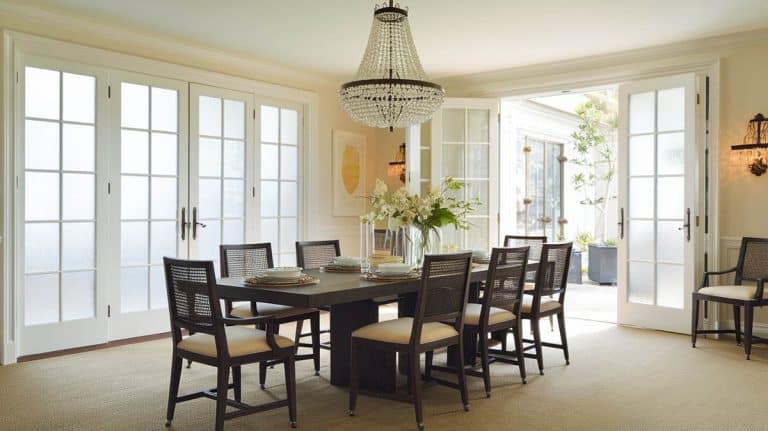Beautiful Dining Rooms with French Doors