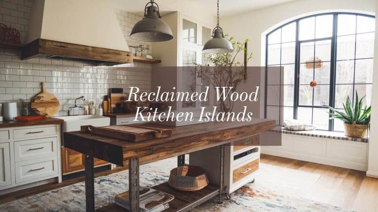 Reclaimed Wood Kitchen Islands (Pictures)