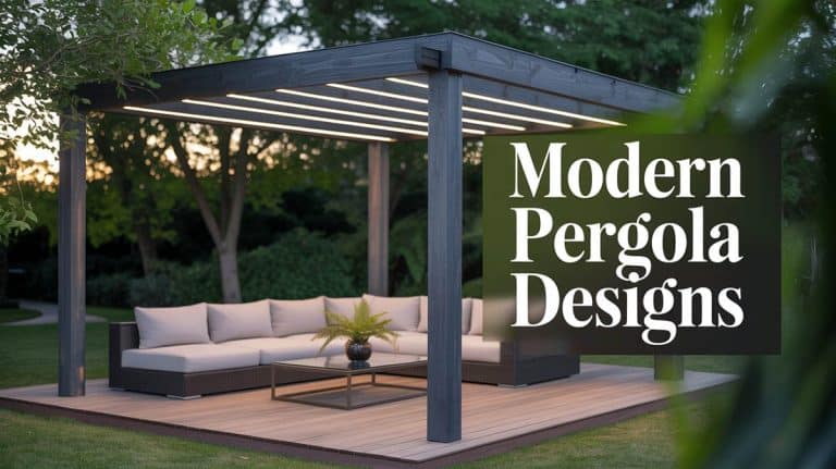 Amazing Modern Pergola Designs (Pictures)