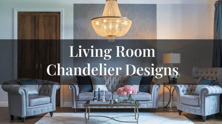 Is A Living Room Chandelier Right For Your Interior? Design Ideas