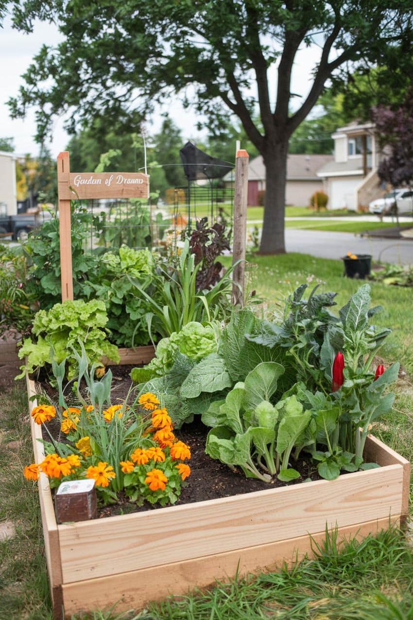 DIY herb box