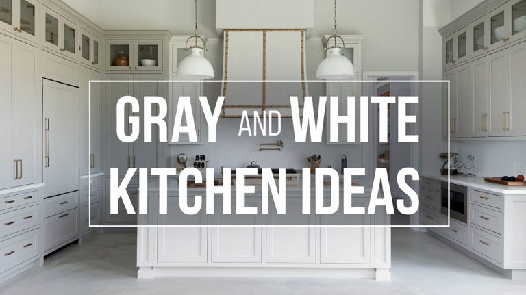 30 Gray and White Kitchen Ideas