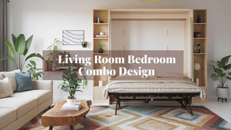 Living Room Bedroom Combo (Design Ideas)