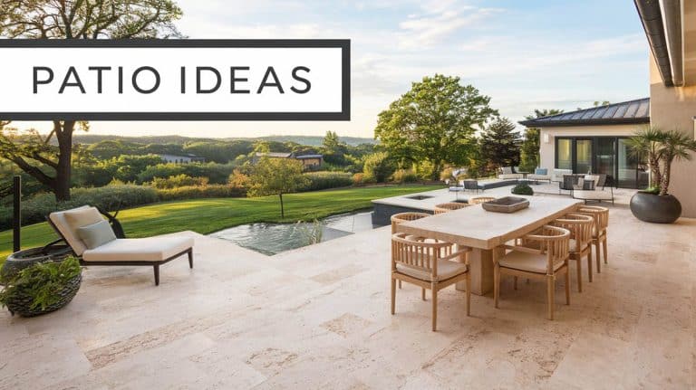50 Beautiful Patio Ideas (Furniture Pictures & Designs)