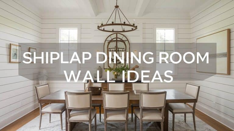 Shiplap Dining Room Wall Ideas For Your Home