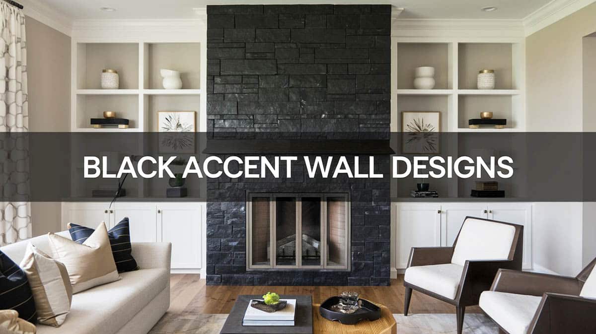 Black Accent Wall Designs
