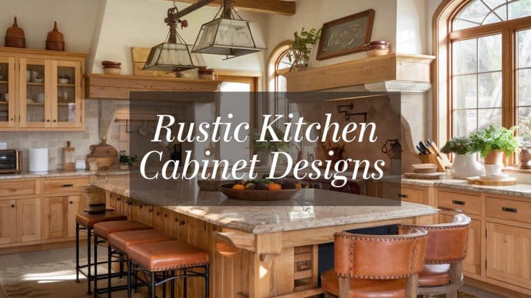 Rustic Kitchen Cabinets Designer Tips For Materials & Hardware