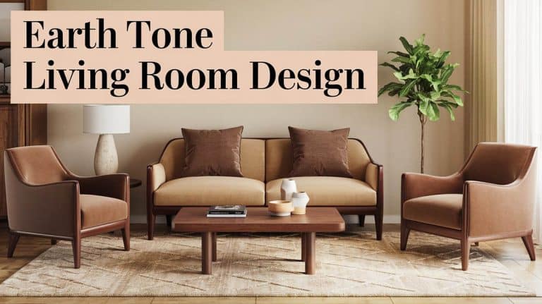 How To Design An Earth Tone Living Room