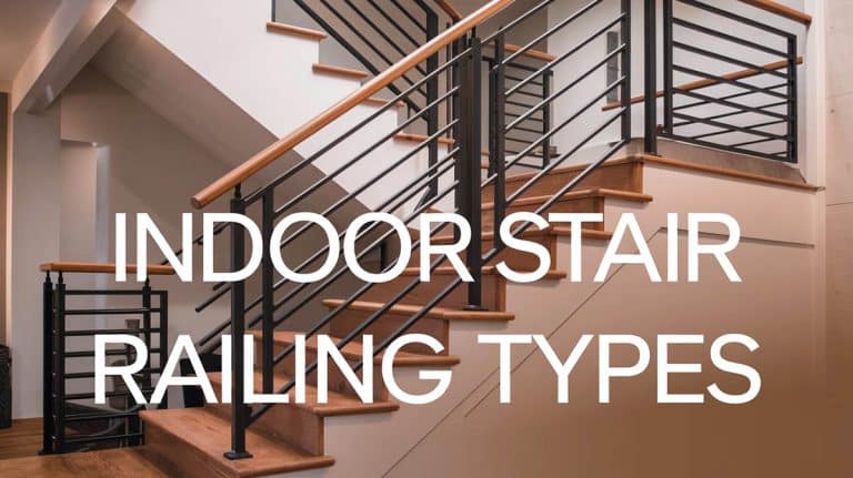 Indoor Stair Railing Types And Design