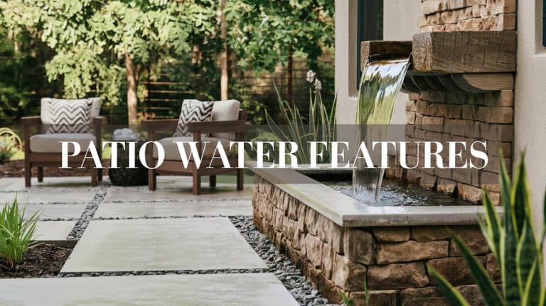 17 Best Patio Water Features (Design Ideas)