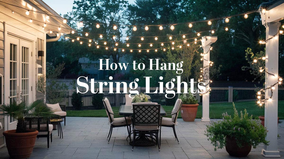 How to Hang String Lights