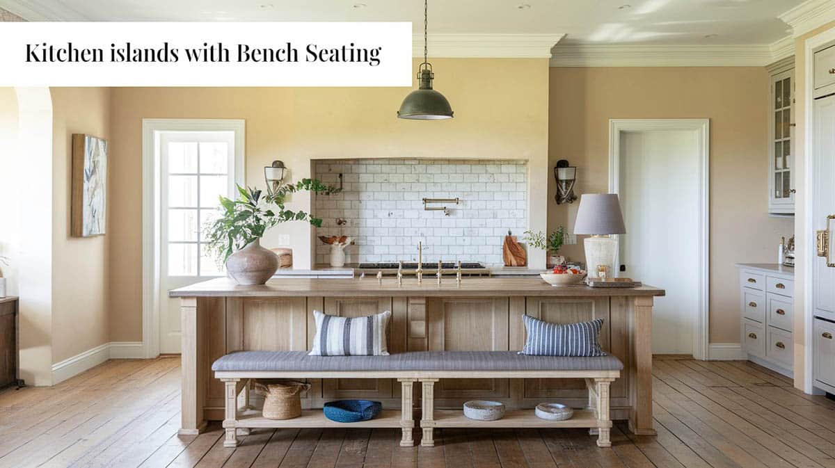 Kitchen Islands with Bench Seating