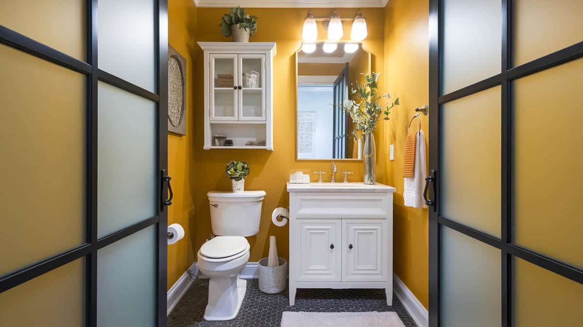 Paint Color for Small Bathrooms with No Windows