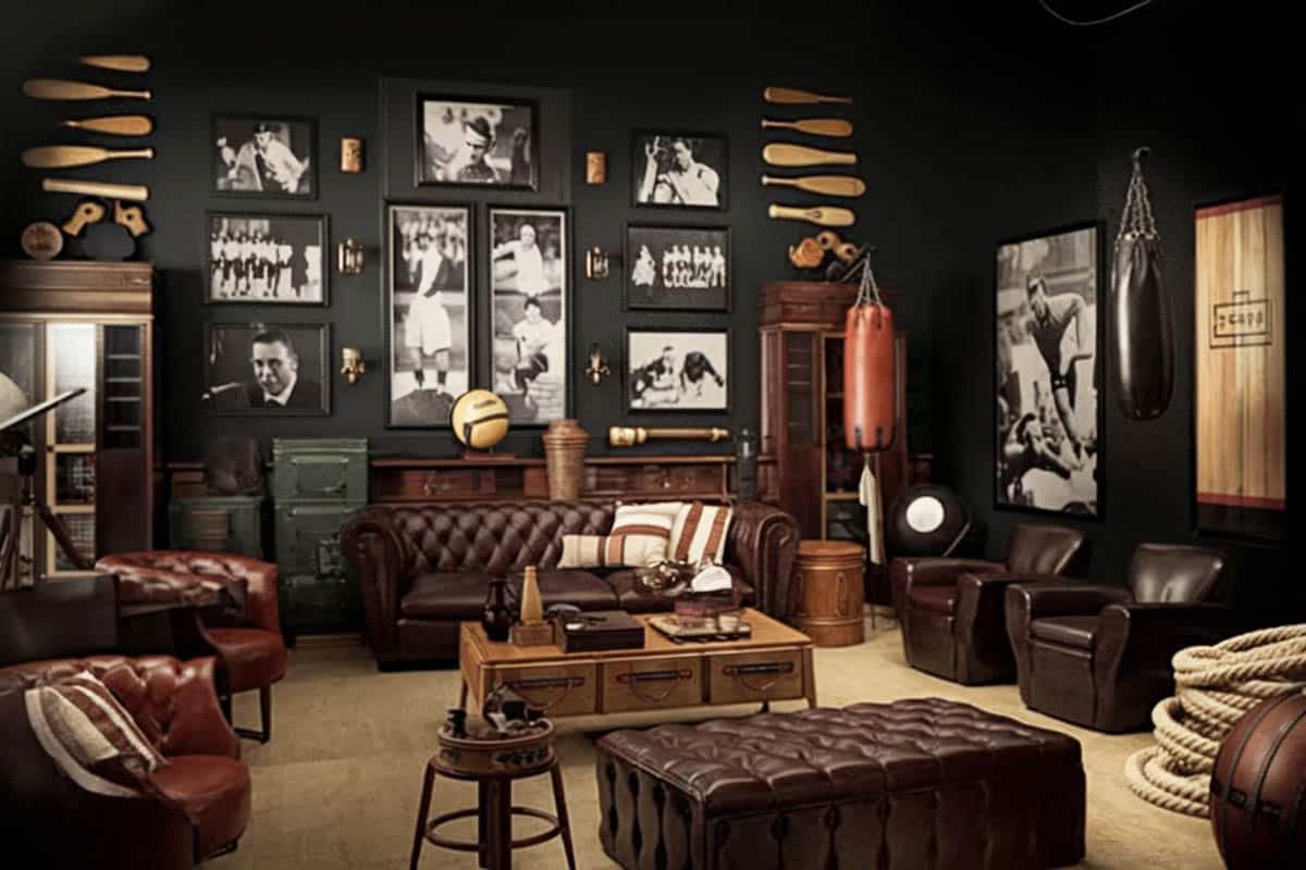 Old fashioned sports space