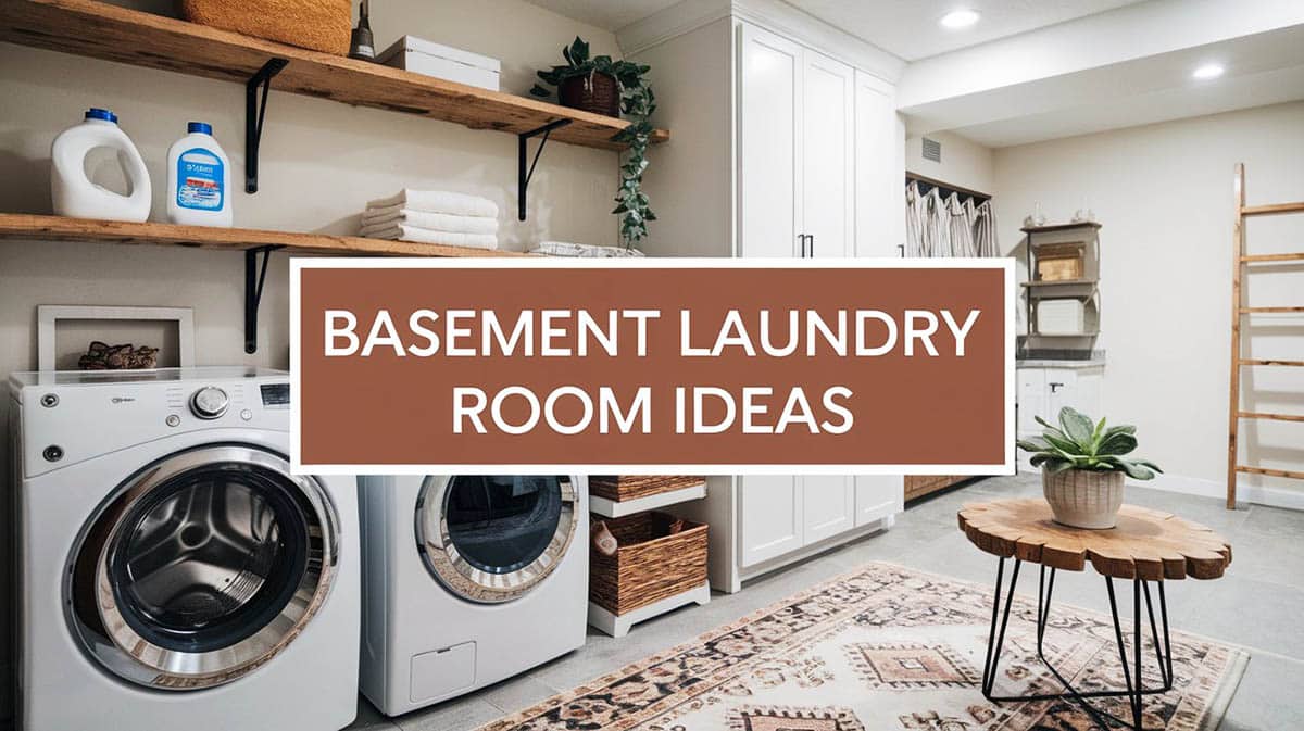 Basement Laundry Room Ideas