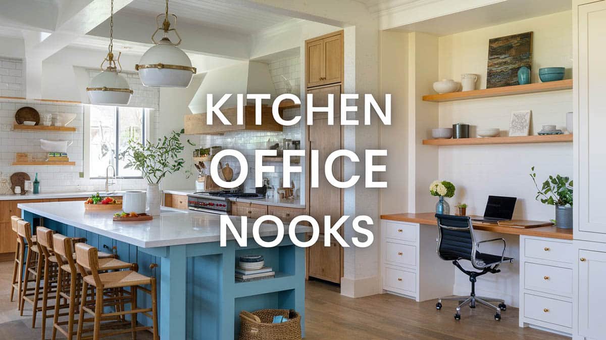 Kitchen office nook ideas