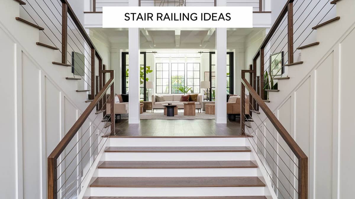Stair railing ideas