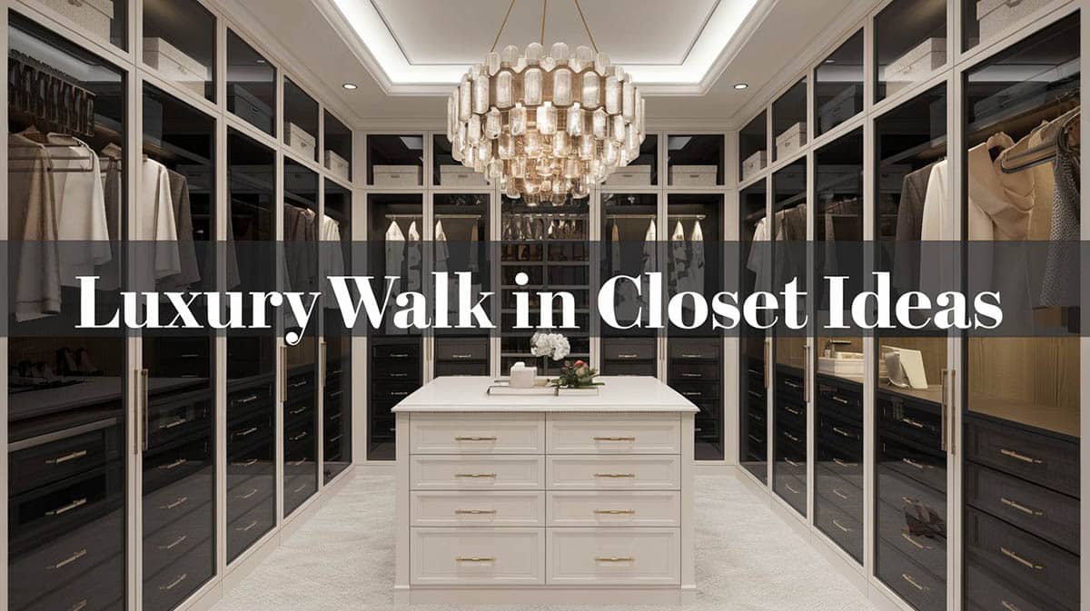 Luxury Walk In Closet Ideas