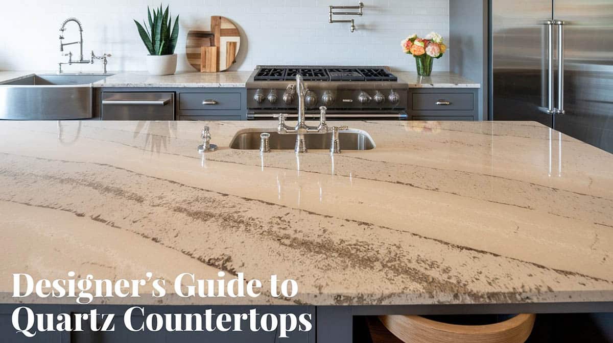 Interior designers guide to quartz countertops