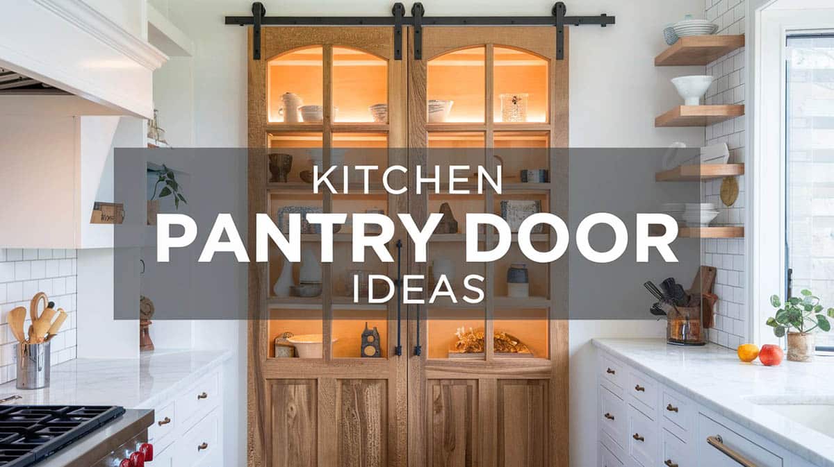 Kitchen pantry door ideas