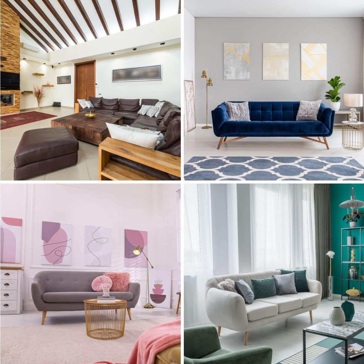 different living room designs with sofas