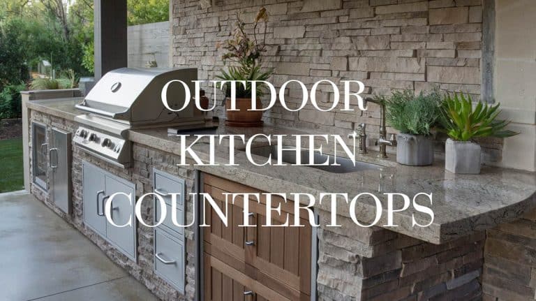 What Outdoor Kitchen Countertops Are Best to Use?