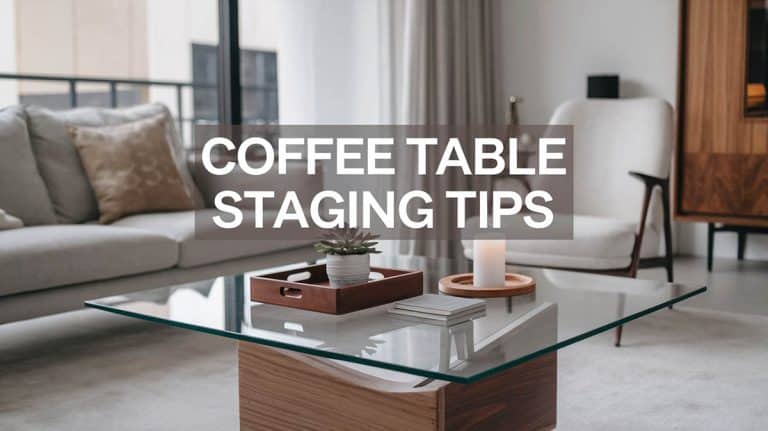 7 Ways To Use Coffee Table Staging For A Beautiful Design