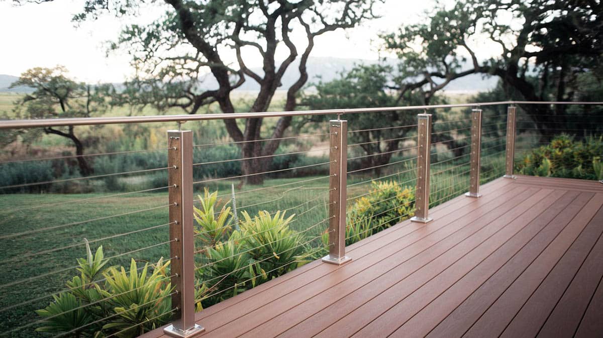 Cable railing