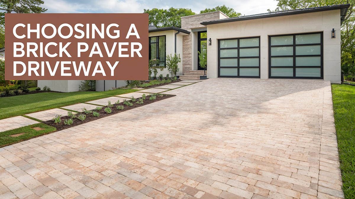 Choosing a brick paver driveway