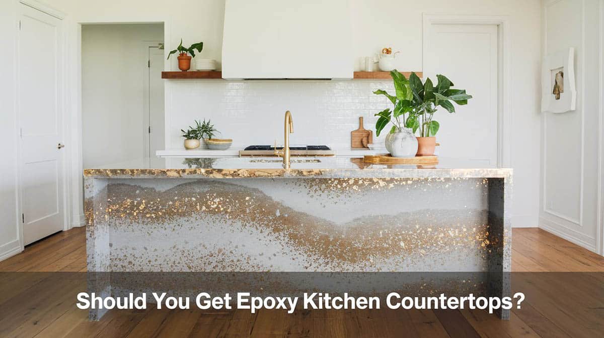 Epoxy kitchen countertops