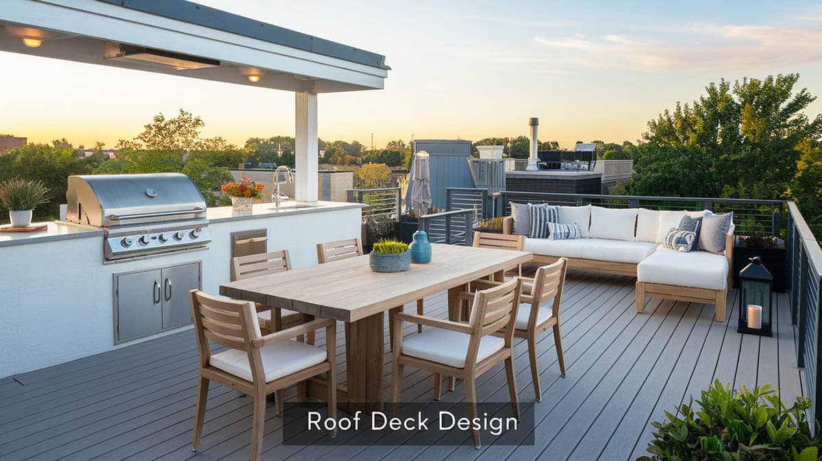 Roof deck design