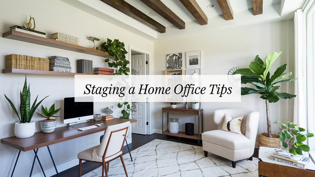 Staging a home office tips