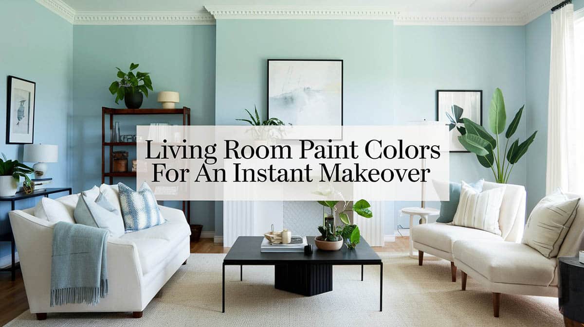 Living Room Paint Colors For An Instant Makeover