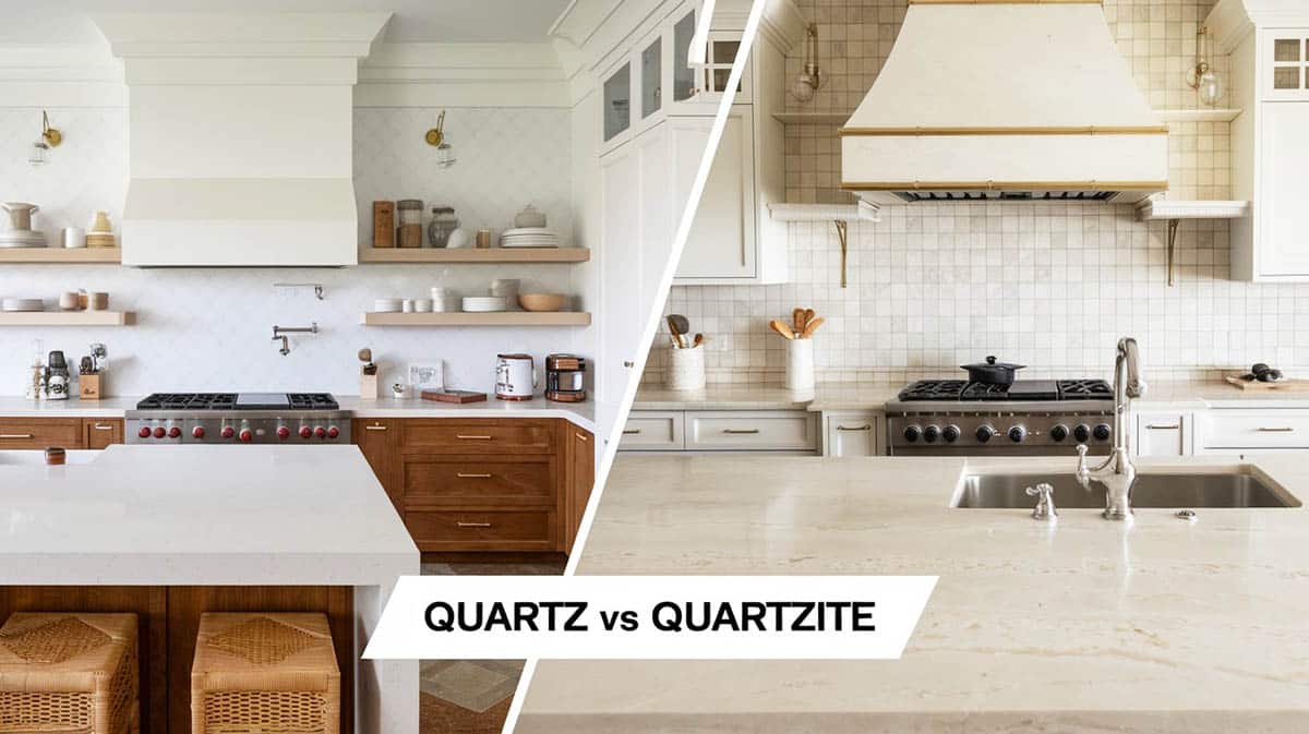Quartz vs quartzite