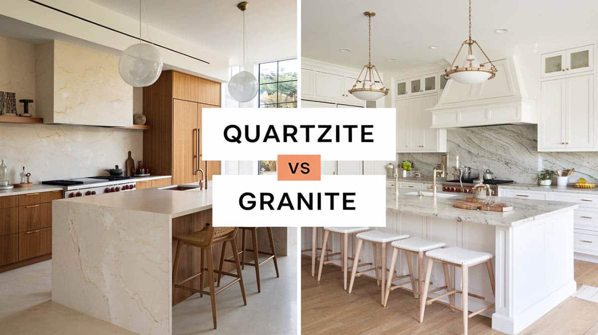 Quartzite vs granite