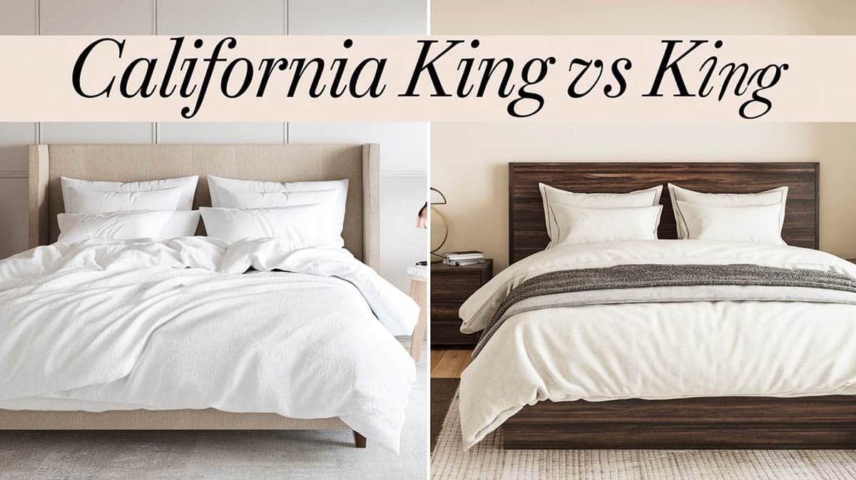 California king vs king sized bed