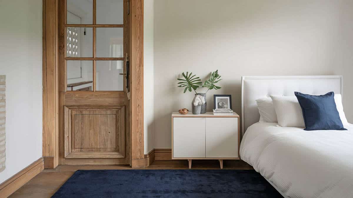 Solid wood door