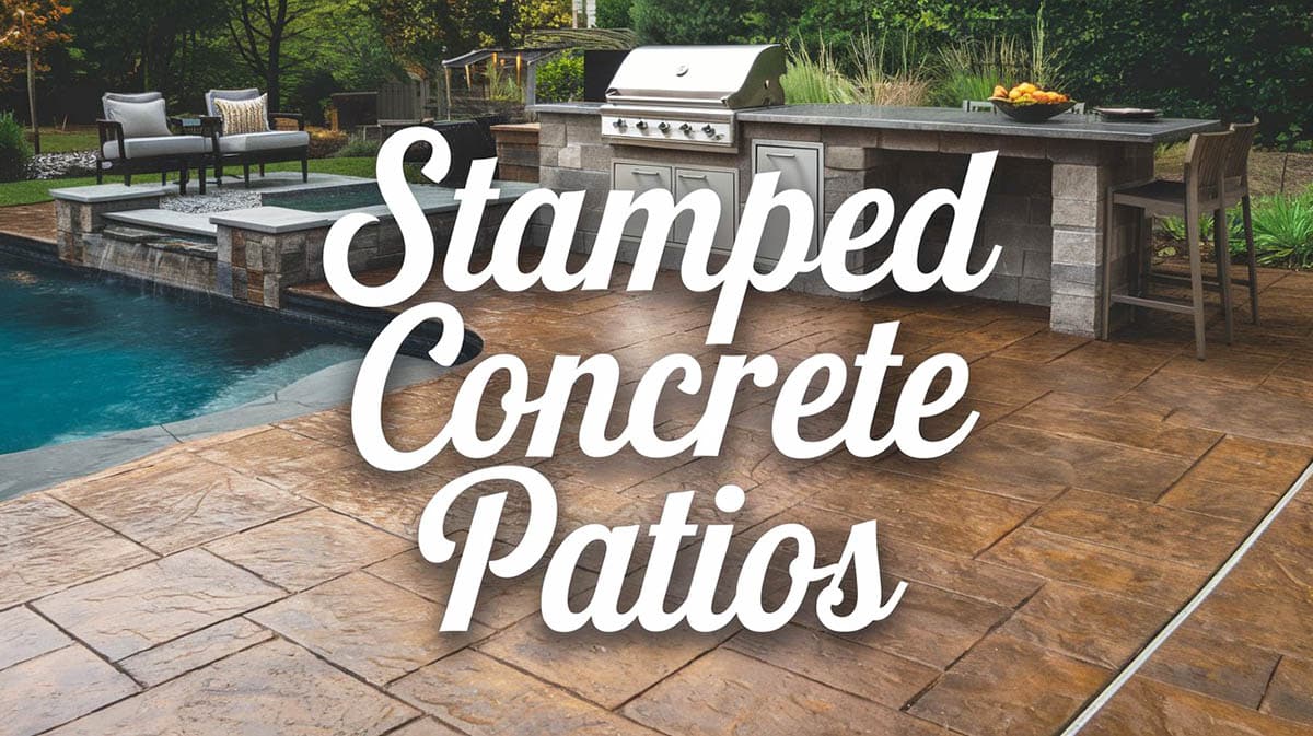 Stamped Concrete Patio Designs