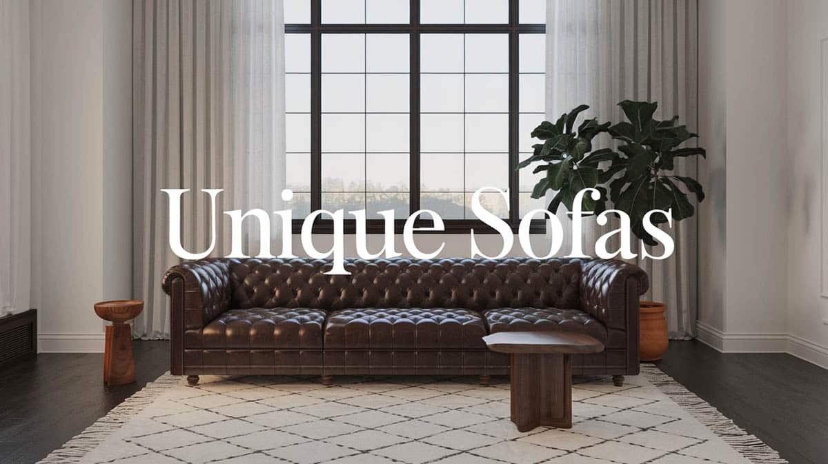 Unique sofas