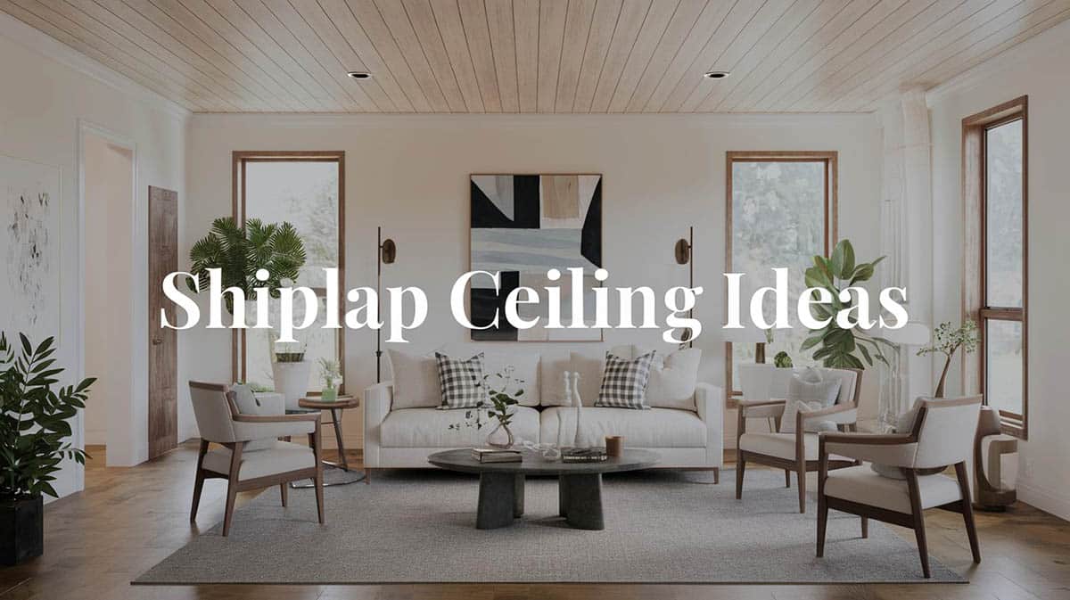 Shiplap Ceiling Ideas