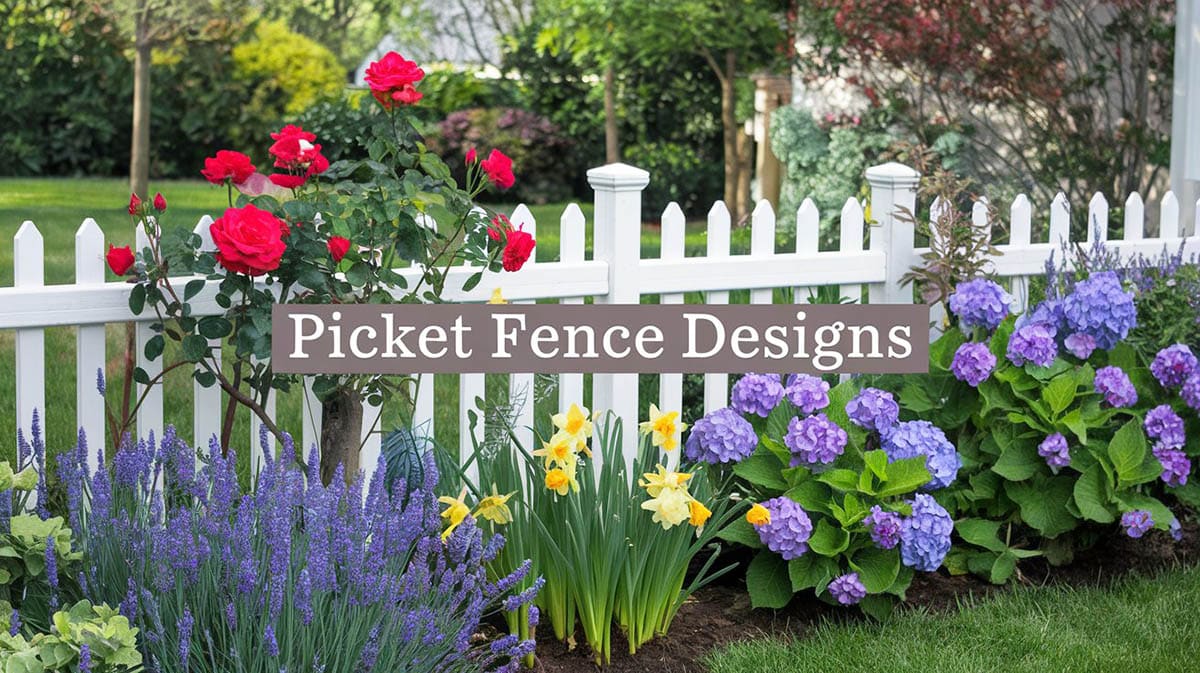 Picket fence designs