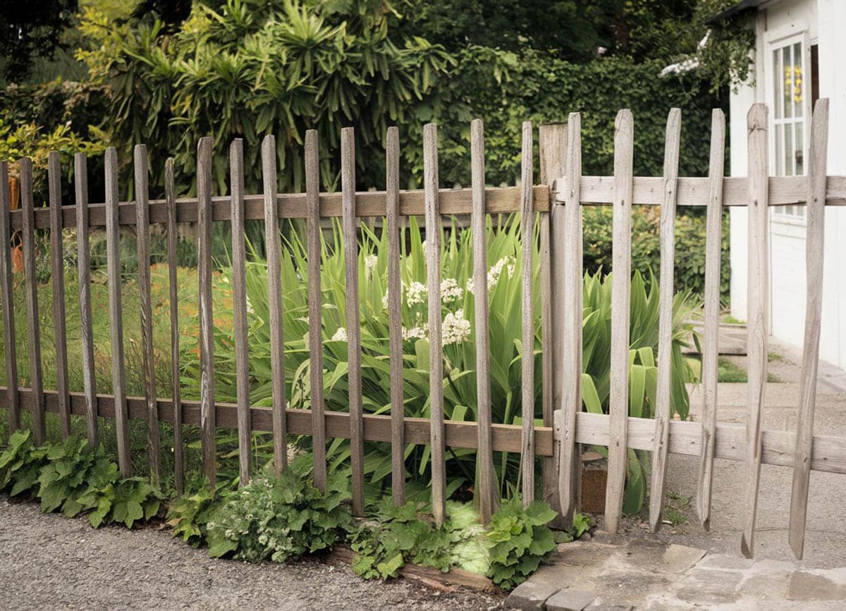 Rustic fence